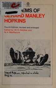 Cover of: The poems of Gerard Manley Hopkins