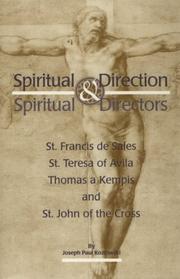 Cover of: Spiritual direction and spiritual directors by Joseph Paul Kozlowski