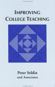 Cover of: Improving college teaching by Peter Seldin