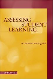 Cover of: Assessing Student Learning (JB - Anker Series) by Linda Suskie