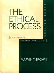 The Ethical Process by Marvin T. Brown