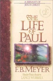 Cover of: The life of Paul by Meyer, F. B.