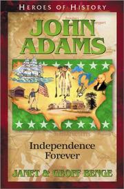 Cover of: John Adams by Janet Benge