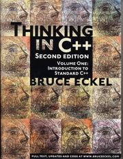 Thinking in C++ by Bruce Eckel