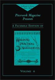 Cover of: Weldon's Practical Needlework, Volume 6 (Weldon's Practical Needlework series) by PieceWork Magazine