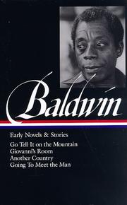 Early novels and stories by James Baldwin