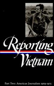 Cover of: Reporting Vietnam.