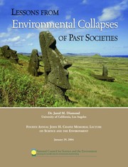 Cover of: Lessons from environmental collapses of past societies