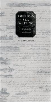 Cover of: American Sea Writing: A Literary Anthology (Library of America)
