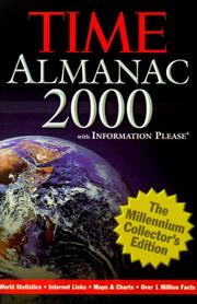 The Time Almanac 2000 (Time Almanac (Paper), 2000) by Borgna Brunner