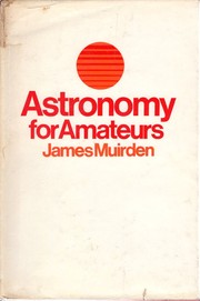 Cover of: Astronomy for Amateurs