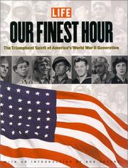 Cover of: Our Finest Hour by 