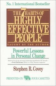 Cover of: The 7 Habits of Highly Effective People by Stephen R. Covey