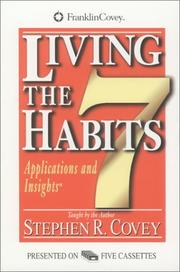 Cover of: Living the 7 Habits | Stephen R. Covey