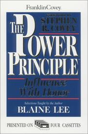 Cover of: The Power Principle  by Blaine Lee