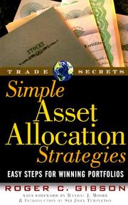 Cover of: Simple Asset Allocation Strategies