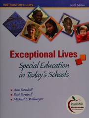Cover of: Exceptional Lives by Ann P. Turnbull