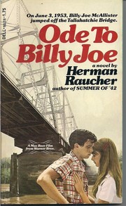 Cover of: Ode to Billy Joe: On June 3, 1953, Billy Joe McAllister jumped off the Tallahatchie Bridge.