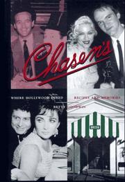 Cover of: Chasen's, where Hollywood dined: recipes & memories