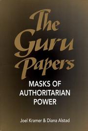 Cover of: The guru papers: masks of authoritarian power