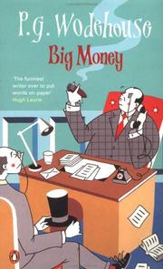 Cover of: Big Money by P. G. Wodehouse, P. G. Wodehouse