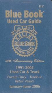 Kelley Blue Book Used Car Guide by Kelley Blue Book