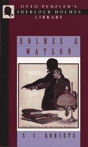 Cover of: Holmes & Watson by S. C. Roberts