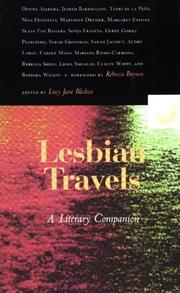 Cover of: Lesbian travels by edited by Lucy Jane Bledsoe.