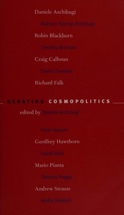Cover of: Debating cosmopolitics