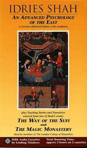 Cover of: An Advanced Psychology of the East by Idries Shah