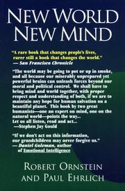 Cover of: New world new mind by Robert E. Ornstein