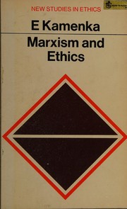 Cover of: Marxism and ethics.