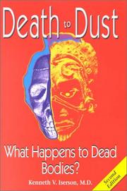 Cover of: Death to Dust by Kenneth V. Iserson