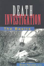 Cover of: Death investigation by Brad Randall, Brad Randall