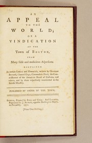 Cover of: An appeal to the world by Samuel Adams
