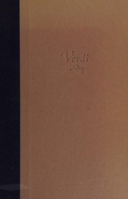 Cover of: Verdi by Charles Osborne