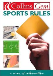Cover of: Sports Rules (Collins Gems) by Henry Russell