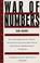 Cover of: War of Numbers
