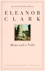 Cover of: Rome and a villa by Eleanor Clark