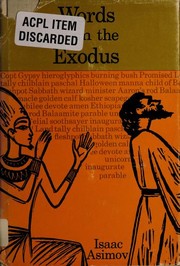 Cover of: Words from the Exodus