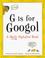 Cover of: G is for googol