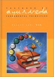Cover of: Textbook of Ayurveda by Vasant Lad