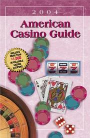 Cover of: American Casino Guide, 2004 (American Casino Guide)
