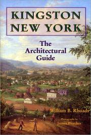 Cover of: Kingston, New York: The Architectural Guide