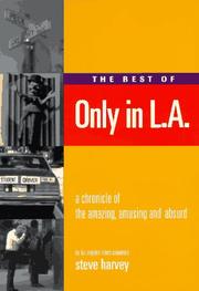 Cover of: The Best of Only in L.A. by Steve Harvey
