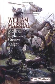 Cover of: William Marshall: Medieval England's Greatest Knight (Non-Series)