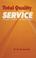 Cover of: Total quality service