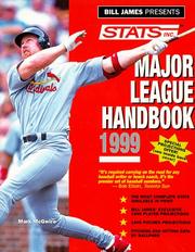 Cover of: Bill James Presents Stats Major League Handbook 1999 (Annual) by Bill James, Stats Publishing