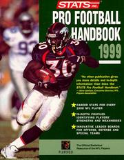 Stats 1999 Pro Football Handbook (STATS Pro Football Handbook) by Stats Publishing