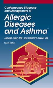 Cover of: Contemporary Diagnosis and Management of Allergic Diseases and Asthma